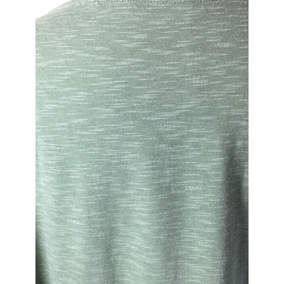 Garnet Hill Top Size Small Cotton Tencel Light Sage Green Front Tie NEW - Picture 4 of 6